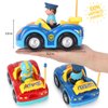 Liberty Imports My First Cartoon RC Remote Control Cars for Toddlers Ages 1-3, Radio Control Toy for Baby, Kids 18 Months+ (2 Pack)