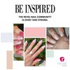 Revel Nail Dip Powder - Pink Dipping Powder, Long-Lasting Dip Nail Color, Chip & Crack Resistant, No UV Lamp, DIY Manicure For Strong Healthy Nails, Rosebud