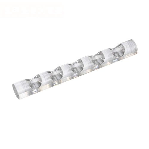 1Pc White Brush Holder Nail Art Acrylic Simple Transparent Pen Brush Stand Brush Rest Brush Rest for 5 Nail Pens Gel Nails Nail Tools Nail Supplies Stylish Useful,Nail Art and Polish
