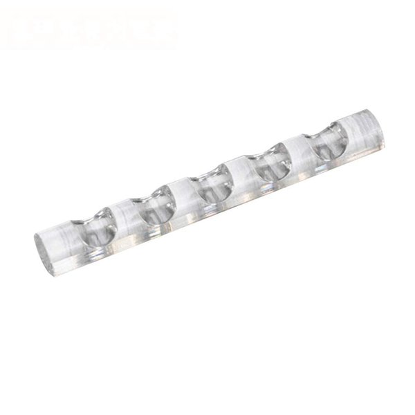 1Pc White Brush Holder Nail Art Acrylic Simple Transparent Pen Brush Stand Brush Rest Brush Rest for 5 Nail Pens Gel Nails Nail Tools Nail Supplies Stylish Useful,Nail Art and Polish