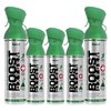 Boost Oxygen 10 Liter Canned Oxygen (2 Pack) and 5 Liter Canned Oxygen (3 Pack) with Built-in Mouthpiece for High Altitudes and Recovery, Flavorless