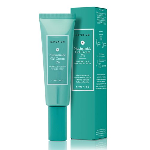 Naturium Niacinamide Gel Cream 5%, Face Moisturizer &amp; Hydrating Skin Care for Healthier-Looking D...