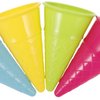 Kisangel 5pcs Plastic Ice Cream Cones Ice Cream Sand Toys Ice Cream Cup Toys Ice Cream Sandbox Toys for Childern Beach Toy