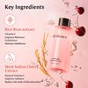 Redence Hydrating Toner with Rice Bran Extract Gentle Exfoliate, Non-irritating Even Tone, Unscented Korean Toner 300ml/ 10.14 fl. oz.