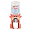 LUOZZY 2 Pcs Mini Water Dispenser Toy for Kids Simulation Animal Water Machine Toy for Kids Water Dispenser Dollhouse Toy (Bear and Ox)