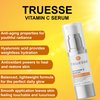 TRUESSE Ayurvedic Vitamin C Serum - Antioxidant Powers to Heal and Restore Skin for the Perfect Daily Glow - Hyaluronic Acid for Hydration