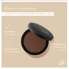 Glo Skin Beauty Pressed Base Powder Foundation Makeup (Cocoa) - Flawless Coverage for a Radiant Natural, Second-Skin Finish