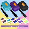 Meetikar Travel Card Games Case Compatible with Card Games Set, Card Case Compatible with UNO Card Case, Playing Card Case, Game Card Holder (Not Including Cards) (Purple)