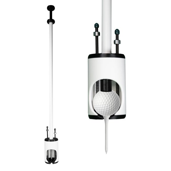 Tee Pal Pro Golf Ball Teeing Device W/2 Magnetic Tee Height Probes For Seniors With Bending Issues