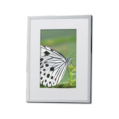Lawrence Frames Silver Plated Matted 4x6 Picture Frame