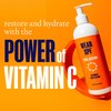WearSPF Vitamin C Body Lotion Skin Restorative Exfoliation Treatment with Lactic Acid and Urea Moisturizes and Hydrates Skin, 12 oz.