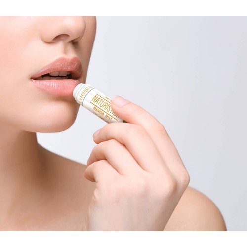 8-Pack Lip Balm Gift Set by Naturistick. Assorted Scents. 100% Natural Ingredients. Best Beeswax Chapsticks for Dry, Chapped Lips. Made in USA for Men, Women and Children