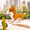 Ulanlan Adult Building Sets, Bricks Corgi, Micro Bricks Dog Animal Building Toy Bricks Dog for Dog Lover, Women, Girl 14+, Teens or Adult, 1380 Pieces (JX004)