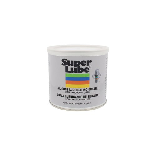 Super Lube 92016 Silicone Grease with Syncolon (PTFE), Translucent White