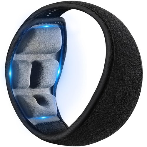 Fitomo Elbow Brace for Tendonitis and Tennis Elbow Brace for Men Women, 3D Air Cushion Paded for Golfer Elbow Relief, Adjustable Elbow Support Strap for Work Sport Injuries Recovery, 1 Unit