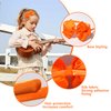 Kistreao Bow Headband Big Hair Bows Hair Band Orange Headbands Cute Hair Accessories for Women Girls Festival Holiday Party Supplies