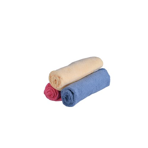 Superio Microfiber Cleaning Cloth for Cars, Kitchen Cleaning Rags for Housekeeping, 12" Micro Fiber Towels for House, Bathroom Color Coded All-Purpose Streak-Free lint-Free Wash Cloths (3 Multi)