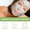Grospe Volcanic Mud Bubble Mask,Deep Cleansing Bubble Mud Clay Foam Mask for Blackhead Removal Pore Cleansing and Skin Rejuvenation,1Piece