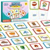 Aizweb CVC Word Match Game,Memory Game, 60 Pcs Toddler Card Games for Kids Ages 3 4 5 6,Phonics Games Flash Cards for Preschool Kindergarten Learning Activities,Educational Toys Homechool Supplies