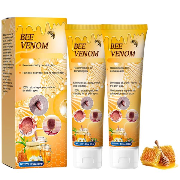 Bee Venom Cream for Removing and Repair, Professional Bee Venom Repair Cream, for Neck,Waist,Back Hand Feet for Men&Women