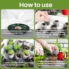 MAQIHAN 50PCS Peat Pellets for Seedlings - 35MM Seed Starter Pellets Peat Pods for Starting Seeds Garden Soil for Planting Transplanting Growing Garden Flower Vegetables Germination Propagation Tray