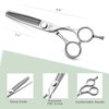 Thinning Shears for Hair Cutting 6",Professional Hair Thinning Scissors Handmade with Barber texturizing 26 Teeth Shears,Hair Cutting Scissors for Salon/Home Use