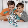HIGH GODO Dragon Transforming Mech Building Blocks Set, 2 in 1 Warrior City Action Robot Model Building Kit, 731 PCS Cool Rider Mech Toys Gift for Adults and Kids Boys 8 10 12+