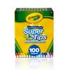 Crayola Super Tips Marker Set (100ct), Fine Point Washable Markers, Drawing Markers for Kids & Adults, Great for Thick & Thin Lines