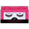 Elegant Lashes #066 Brown Short Natural Thick False Eyelashes (100% Natural Human Hair)