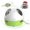 PETGEEK Interactive Cat Toy, Hide Mouse Cat Toy with Squeaky Mouse, Electronic Automatic Cat Toys with Catnip Filled Hidey Mouse, Best Gift for Birthday, Thanksgiving, Christmas, New Year