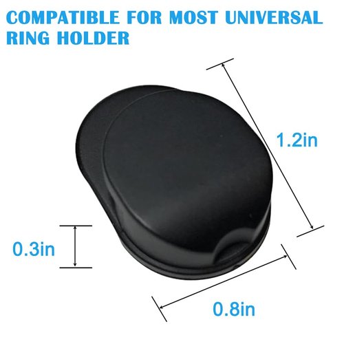 YuCool 6 Piece Ring Hook Mount Accessories, Upgrade Version Phone Mount Hook for Universal Cellphone Finger Ring Holder Grip Stand