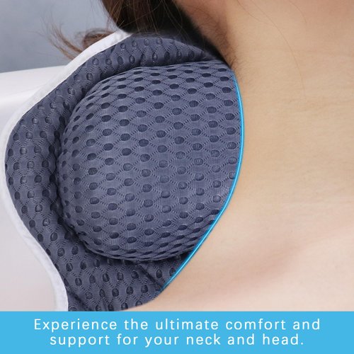 Spa Cushion for Tub,Bath Pillow Luxury Bathtub Pillow，Bath Tub Pillow Headrest with Soft 4D Mesh Fabric and Non-Slip Suction Cups+4 Strong Suction Cups, Great Spa Gifts Bathtub Accessories