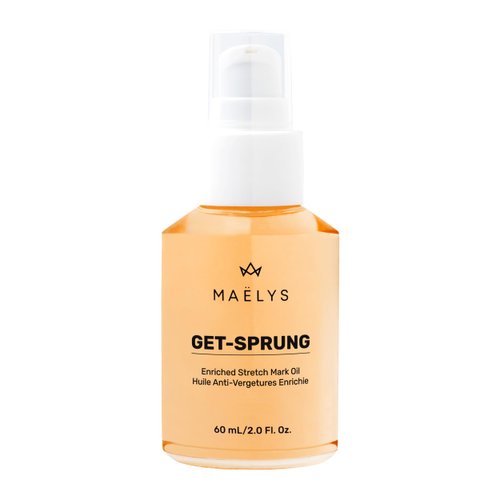 MAËLYS Cosmetics GET-SPRUNG Enriched Stretch Mark Oil - Body Oil for Stretch Marks - Fades Appearance & Reduces Visible Intensity
