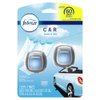 Febreze Car Air Fresheners, Linen & Sky, Odor Fighter for Strong Odors Car Vent Clips (2 Count)