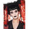 Smiffys Make-Up FX, Gothic Glamour Kit, White Grease, with Face Paint, Lipstick & Eyelashes, Cosmetics and Disguises Fancy Dress, Cosmetic Dress Up Cosmetics & Disguises.