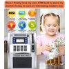 Fishboy Upgraded ATM Piggy Bank for Real Money for Kids with Debit Card, Bill Feeder, Coin Recognition, Balance Calculator, Digital Electronic Savings Safe Machine Box
