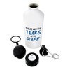 ThisWear Boss Gifts for Women Boss Gift Tears of my Staff Fun Boss or Coworker Gag Birthday Gifts for Boss Gift Aluminum Water Bottle with Cap & Sport Top White
