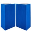 KEYYOOMY 100 CT Small Paper Bags Navy Blue Party Goody Bags Party Favor Bags Paper Lunch Bags (100 CT, 3.1 X 5.1 X 9.4 In)