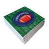 32Pcs Football Birthday Party Supplies Disposable Paper Cocktail Napkins,Sport Football Game Time Tailgate Party Favors Decorations Paper Napkins