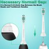 Replacement Toothbrush Heads Compatible with Philips Sonicare: Electric Brush Heads for Sonicare C2 Plaque Control ProtectiveClean 4100 5100 6100 Toothbrush HX9023, 10-Pack