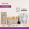 Kativa Brazilian Straightening Blonde Kit, 12 Weeks of Home Use Professional Straightening, with Olive Oil, Citrus Fruits and Keratin, for Straighter, Softer and Shinier Light-Coloured Hair