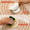 26x16 Inch Extra Thick Silicone Baking Mat with Measurements, Non-slip and Reusable - For Cookies, Bread, Pastry