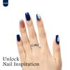 MAYCHAO 15ML Blue Gel Nail Polish 1Pc Navy Blue Gel Polish Soak Off UV LED Nail Polish Nail Art Starter Manicure Salon DIY at Home, 0.5 OZ