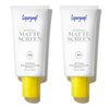Supergoop! Mineral Mattescreen (SPF 40) - Pack of 2, 45 mL - 100% Mineral, Oil-Free Broad Spectrum Sunscreen - Smooths Skin’s Appearance, Minimizes Pores & Controls Shine - Water & Sweat Resistant