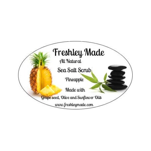 Freshley Made Pineapple Sea Salt Scrub