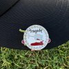 Giggle Golf Bling Wine Not Golf Ball Marker Pack | Includes 2 Red Wine and 1 Tragedy Bling Ball Marker | Cute Wine Golf Accessories For Women