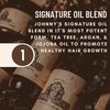 Johnny Slicks Handcrafted Organic Beard Oil: Moisturize, Promote Hair Growth & Reduces Dry Skin & Itch | US Made, Veteran Owned (All-Natural w/Tea Tree, Jojoba, Coconut & Argan), Original, 1-Ounce