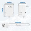 24 Volt AC 1000mA Power Adapter for Smart Sprinkler Controller,Indoor Irrigation System Controller,24V 1A AC to AC Wall Adapter Transformer Compatible with Most Smart Sprinkler Controller (White)