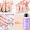 AIJIMEI Acrylic Powder Acrylic Nail Kit with Professional Liquid Monomer and Acrylic Nail Brush Cleaner,Acrylic Nail Tools Set Nail Extension Acrylic Nail System