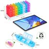 Monthly Pill Organizer 4 Times a Day,Odaro 30 Day Pill Organizer,Monthly Pill Box 4 Times a Day Organizer,Portable Pill Case Organizer,Medicine Organizer for Vitamins and Medication（Rainbow）